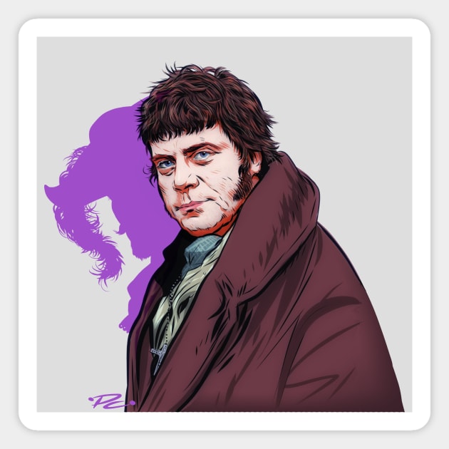 Oliver Reed - An illustration by Paul Cemmick Magnet by PLAYDIGITAL2020